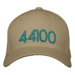 44100 Hz embroidered hats