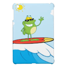 4419-Happy-Frog-While-Surfing HAPPY SURFER FROG CA