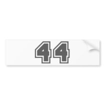 44 BUMPER STICKERS