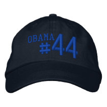 #44 EMBROIDERED BASEBALL CAPS