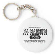 44 Magnum University Keychain