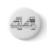44: Obama Inauguration Headline Collage Button