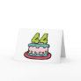 44 Year Old Birthday Cake Greeting Cards