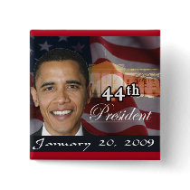 44th President Memorabilia Button