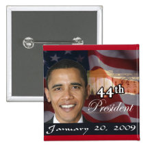 44th President Memorabilia Button