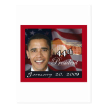 44th President Memorabilia Postcard