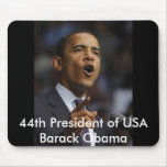 44th President of USA-Black History Month mousepads