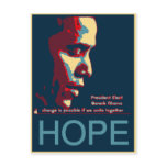 44th President of USA Post Card