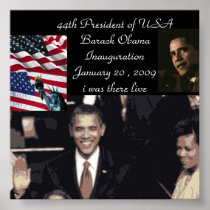 44th President of USA Print