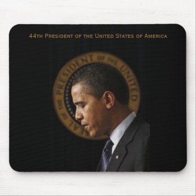 44the president. mouse mat by cocodalo