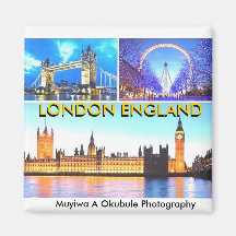 450px-London_collage 3A DESIGN BY MOJI OKUBULE Refrigerator Magnet