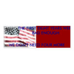 4541131_TN, THE FIRST EIGHT YEARS WERE BAD ENOU... business cards
