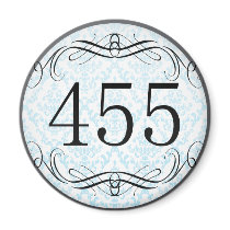 455 Area Code Magnet