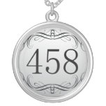 458 Area Code Necklaces
