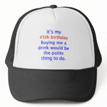 45 buy me a drink