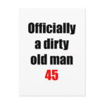 45  Dirty Old Man