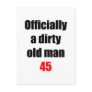 45  Dirty Old Man