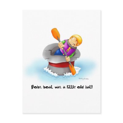 45_hat postcards by kayakcapers
