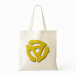 45 Record Adapter Canvas Bags