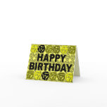 45 Record Insert Birthday Card