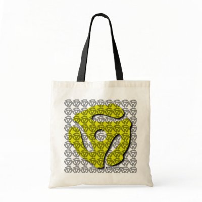 45 Record Insert Music Tote Bag by pixibition