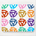 45 RPM Record Adapter Pop Art mousepads