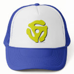 45 RPM Record Insert Hat Yellow