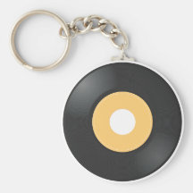 45 rpm Record Key Chains