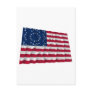 45-star flag, "Elliott Starburst" pattern Postcard