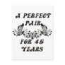 45 Year Anniversary Postcard