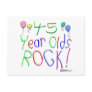 45 Year Olds Rock ! Post Card