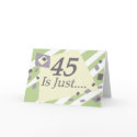 45th Birthday cards