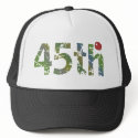 45th Birthday Hat Gift