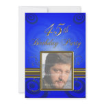 45th Birthday party Invitation