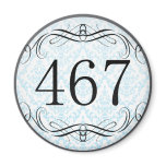 467 Area Code Refrigerator Magnets