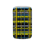 46.Black and Yellow Plaid Bumble Bees Design