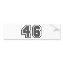 46 BUMPER STICKERS