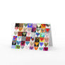 48 Hearts on a Greeting Card