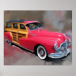 48' Pontiac Woodie Posters