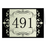 491 Area Code Greeting Card