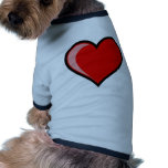 491px-Heart_left-highlight_jon_01_svg Dog T-shirt