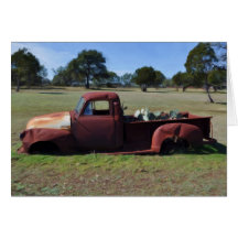 49 Chev Flower  Box Greeting Cards
