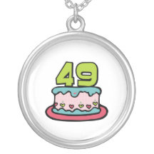 49 Year Old Birthday Cake Jewelry
