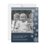 4.25 x 5.5 Double-sided Holiday Photo Cards -Not Custom Announcement