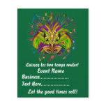 4.5" x 5.6" Party Time Creatives Mardi Gras