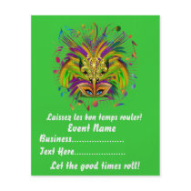 4.5" x 5.6" Party Time Creatives Mardi Gras