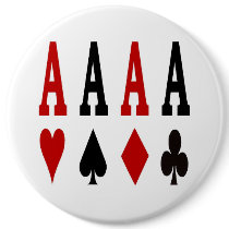 4 Aces Poker Button