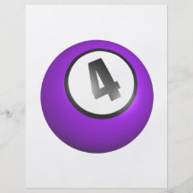 4 Ball Full Color Flyer
