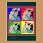 4-BARRELL BULLDOG PARA LLEVAR postcards