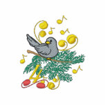 4 Colle Birds embroidered shirts